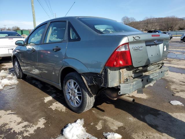 1FAFP34N46W171794 - 2006 FORD FOCUS ZX4 GRAY photo 2