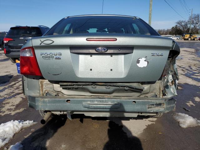 1FAFP34N46W171794 - 2006 FORD FOCUS ZX4 GRAY photo 6