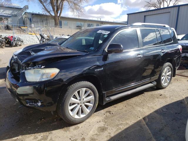 JTEEW44A682015984 - 2008 TOYOTA HIGHLANDER HYBRID LIMITED BLACK photo 1