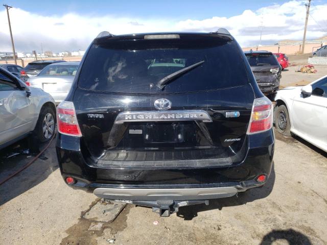 JTEEW44A682015984 - 2008 TOYOTA HIGHLANDER HYBRID LIMITED BLACK photo 6