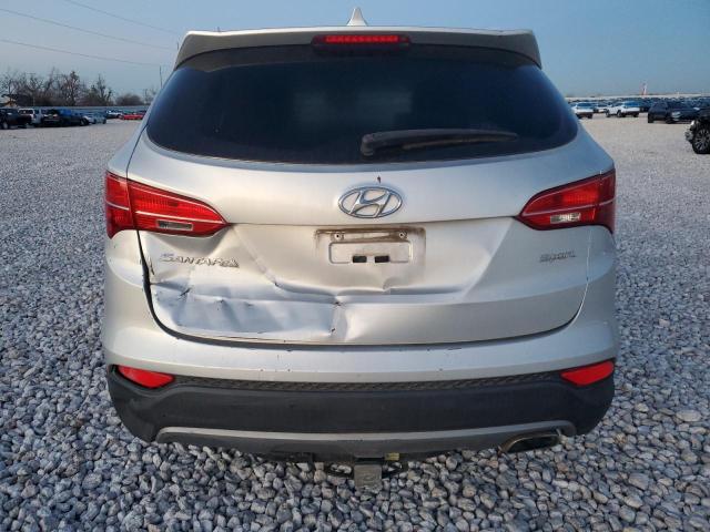 5XYZT3LB5EG140995 - 2014 HYUNDAI SANTA FE S SILVER photo 6