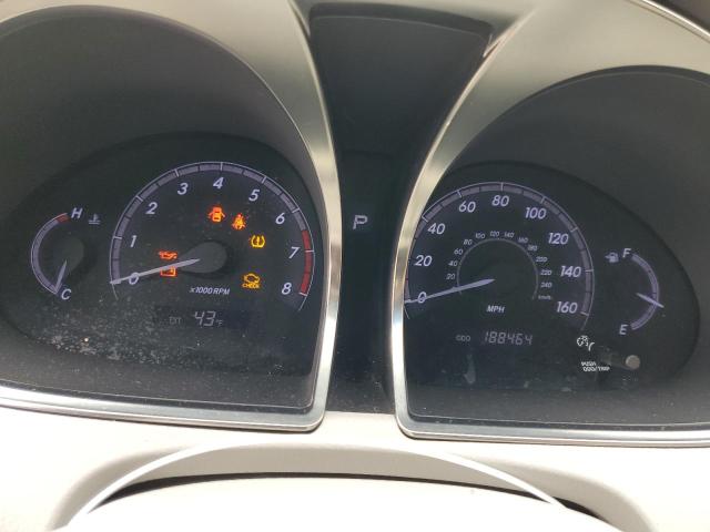 4T1BK3DB0CU447937 - 2012 TOYOTA AVALON BASE 黑色 照片 9