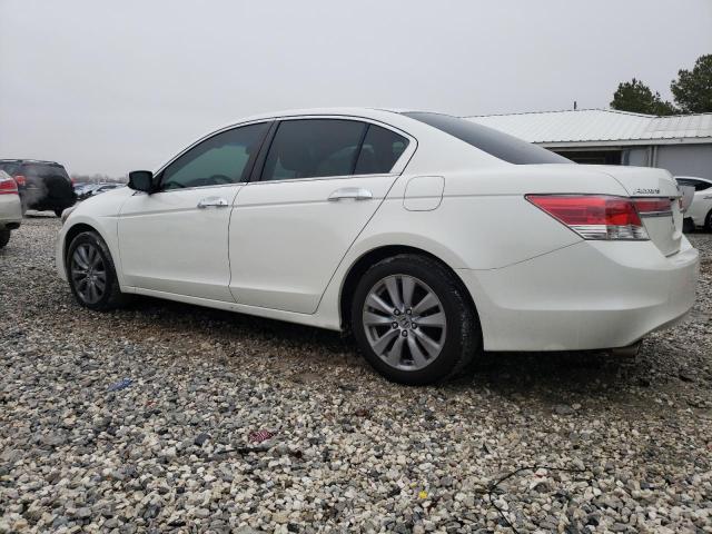 5KBCP3F8XBB003999 - 2011 HONDA ACCORD EXL WHITE photo 2