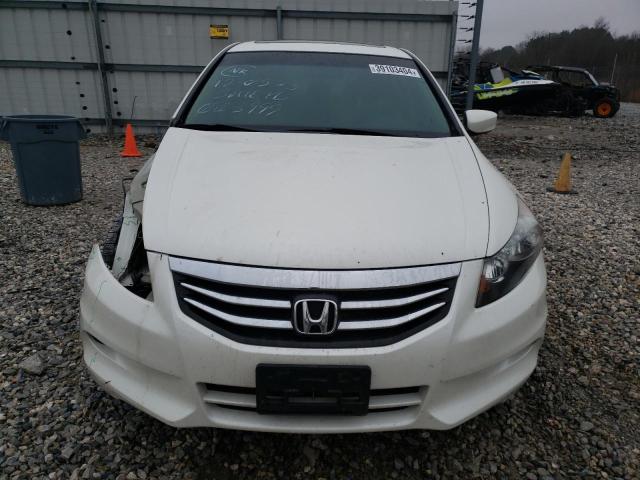 5KBCP3F8XBB003999 - 2011 HONDA ACCORD EXL WHITE photo 5