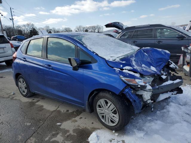 3HGGK5H43JM732362 - 2018 HONDA FIT LX BLUE photo 4