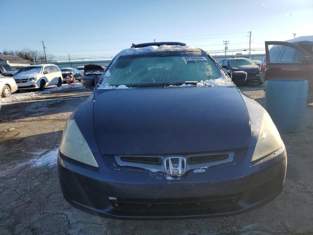 1HGCM56825A012262 - 2005 HONDA ACCORD EX BLUE photo 5