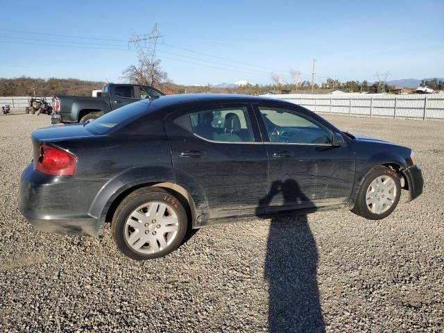 1C3CDZAB3CN216684 - 2012 DODGE AVENGER SE BLACK photo 3