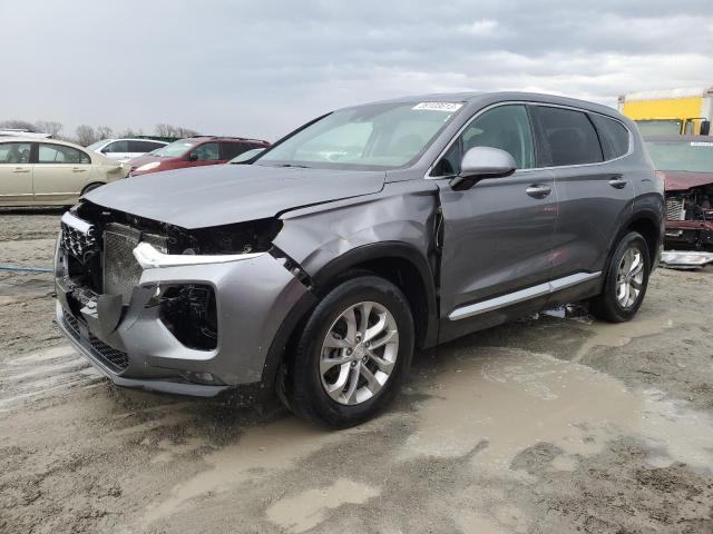 5NMS33AD1KH057006 - 2019 HYUNDAI SANTA FE SEL Մոխրագույն լուսանկար 1