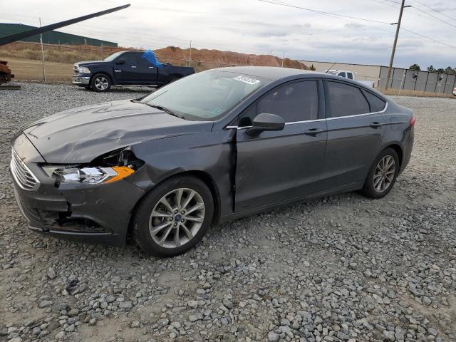 3FA6P0H75HR158634 - 2017 FORD FUSION SE GRAY photo 1