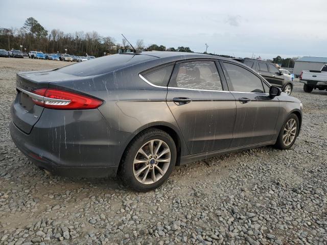 3FA6P0H75HR158634 - 2017 FORD FUSION SE GRAY photo 3