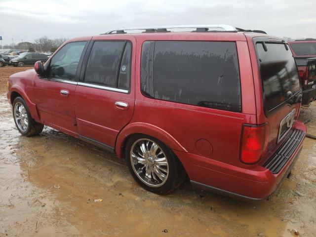 5LMEU27R62LJ16419 - 2002 LINCOLN NAVIGATOR წითელი ფოტო 2