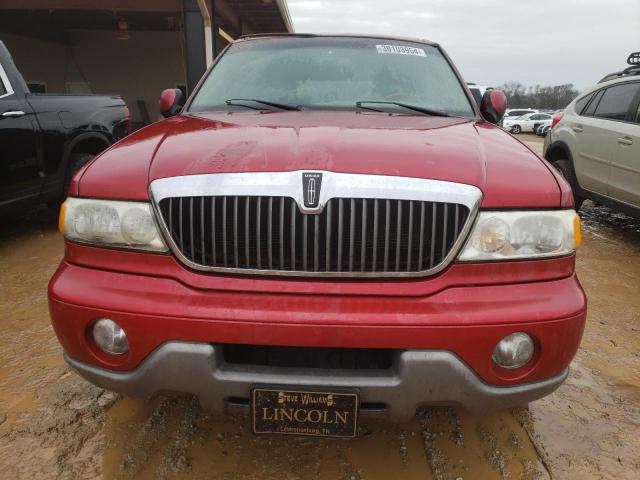 5LMEU27R62LJ16419 - 2002 LINCOLN NAVIGATOR RED photo 5