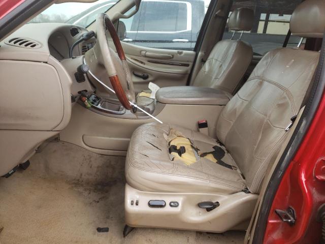 5LMEU27R62LJ16419 - 2002 LINCOLN NAVIGATOR წითელი ფოტო 7