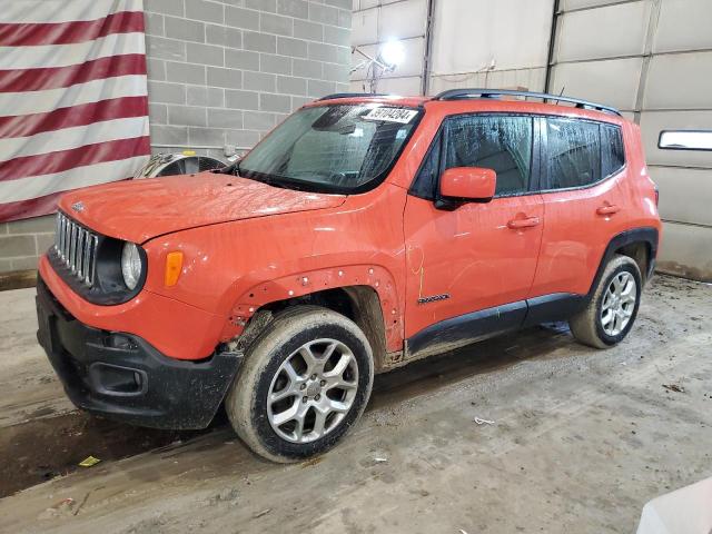 ZACCJBBB5HPE49667 - 2017 JEEP RENEGADE LATITUDE ORANGE photo 1