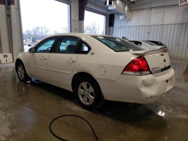 2G1WT55K869370659 - 2006 CHEVROLET IMPALA LT WHITE photo 2