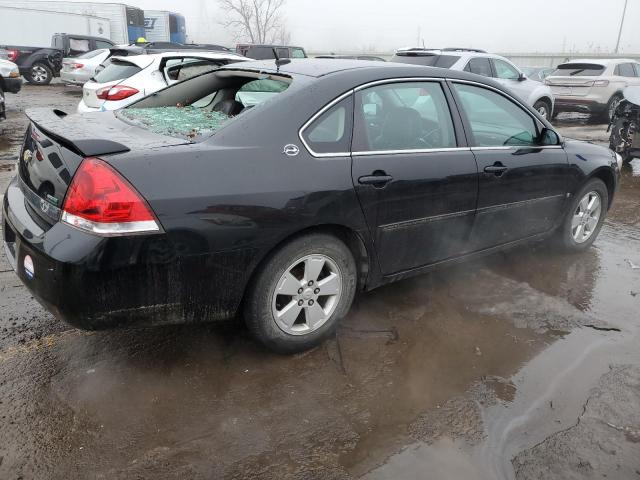 2G1WT58K889127724 - 2008 CHEVROLET IMPALA LT BLACK photo 3