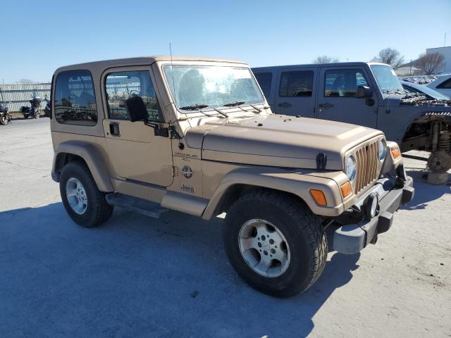 1J4FY49S2XP424855 - 1999 JEEP WRANGLER / SAHARA TAN photo 4