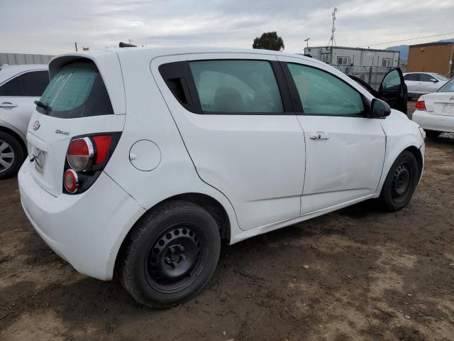 1G1JA6SH3D4196921 - 2013 CHEVROLET SONIC LS WHITE photo 3