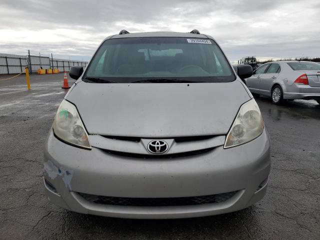 5TDZK23C48S175086 - 2008 TOYOTA SIENNA CE SILVER photo 5