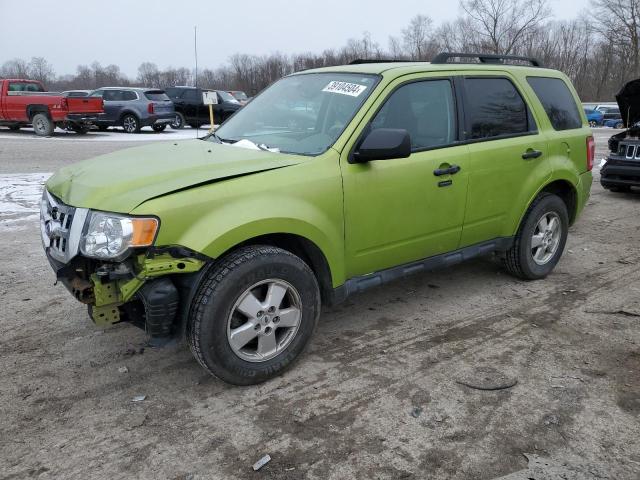 1FMCU9D77CKB50513 - 2012 FORD ESCAPE XLT GREEN photo 1