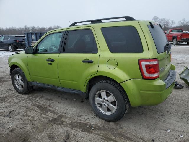 1FMCU9D77CKB50513 - 2012 FORD ESCAPE XLT GREEN photo 2