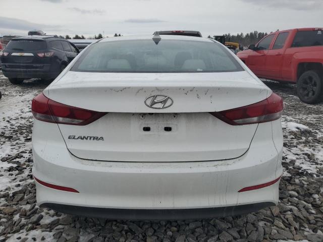 5NPD84LF0HH000614 - 2017 HYUNDAI ELANTRA SE WHITE photo 6