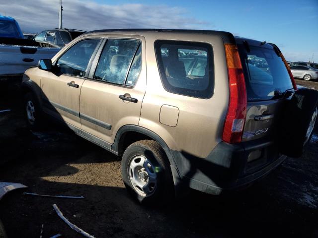 SHSRD78464U206337 - 2004 HONDA CR-V LX BROWN photo 2