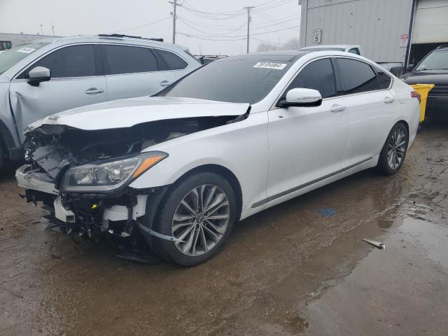 KMHGN4JE2HU202758 - 2017 GENESIS G80 BASE WHITE photo 1