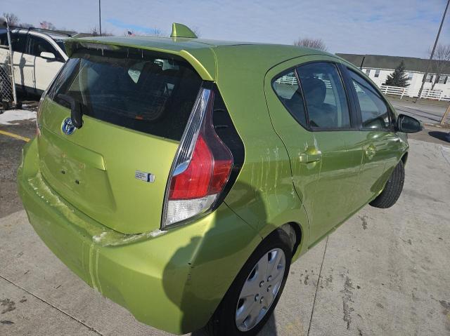 JTDKDTB34F1107853 - 2015 TOYOTA PRIUS C GREEN photo 4