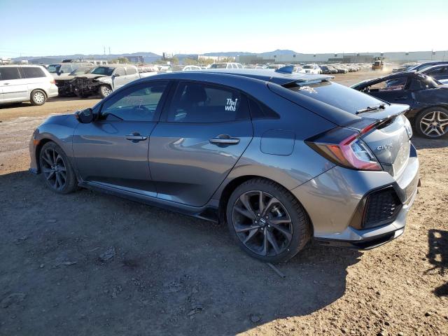 SHHFK7H40JU231227 - 2018 HONDA CIVIC SPORT GRAY photo 2