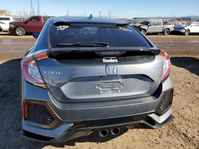 SHHFK7H40JU231227 - 2018 HONDA CIVIC SPORT GRAY photo 6