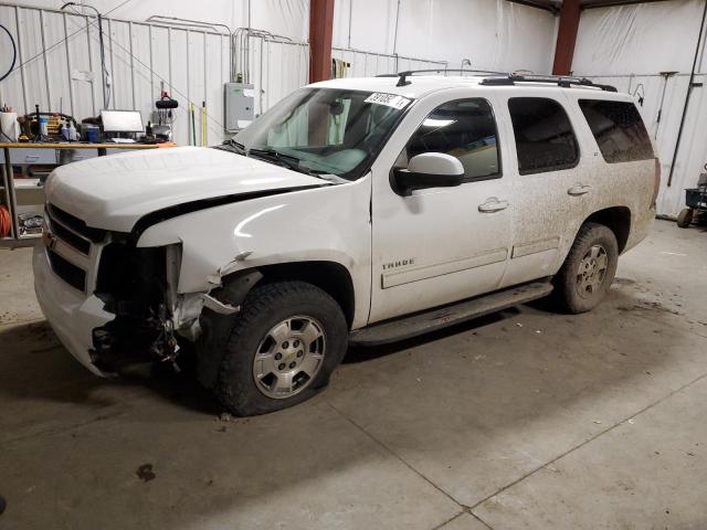 1GNSKBE06DR319869 - 2013 CHEVROLET TAHOE K1500 LT WHITE photo 1