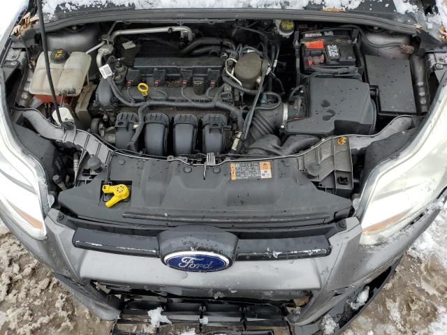 1FADP3K24EL417596 - 2014 FORD FOCUS SE GRAY photo 11