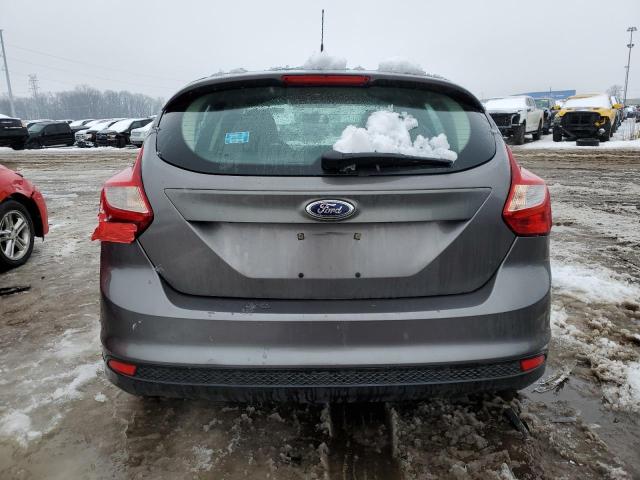 1FADP3K24EL417596 - 2014 FORD FOCUS SE GRAY photo 6