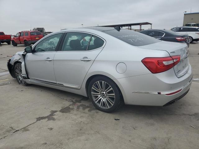 KNALN4D79G5211396 - 2016 KIA CADENZA LUXURY SILVER photo 2