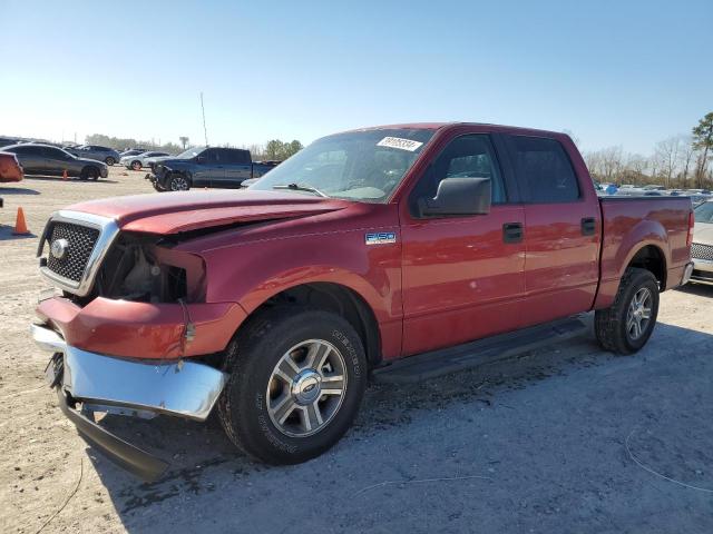 1FTPW12V37KB54714 - 2007 FORD F150 SUPERCREW RED photo 1