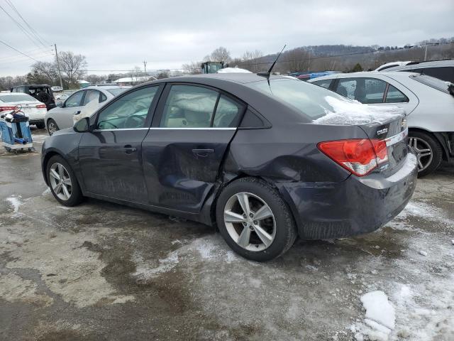 1G1PE5SBXE7249411 - 2014 CHEVROLET CRUZE LT BLACK photo 2