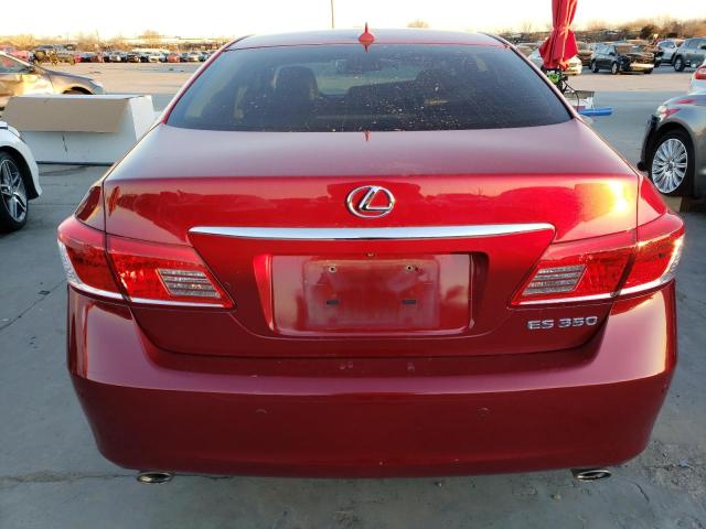 JTHBK1EG3B2422154 - 2011 LEXUS ES 350 BURGUNDY photo 6