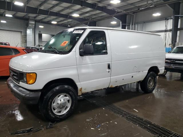 1FTPE24W34HA24472 - 2004 FORD ECONOLINE E250 VAN WHITE photo 1