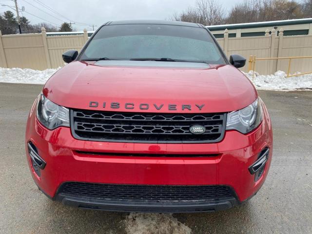 SALCT2BG9GH568438 - 2016 LAND ROVER DISCOVERY HSE LUXURY RED photo 5