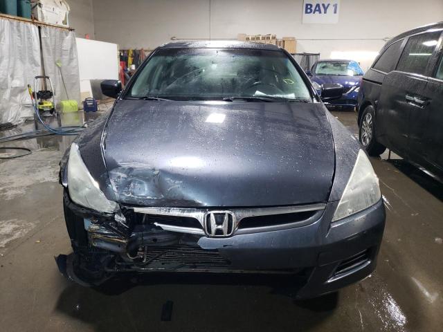 1HGCM66587A103583 - 2007 HONDA ACCORD EX GRAY photo 5