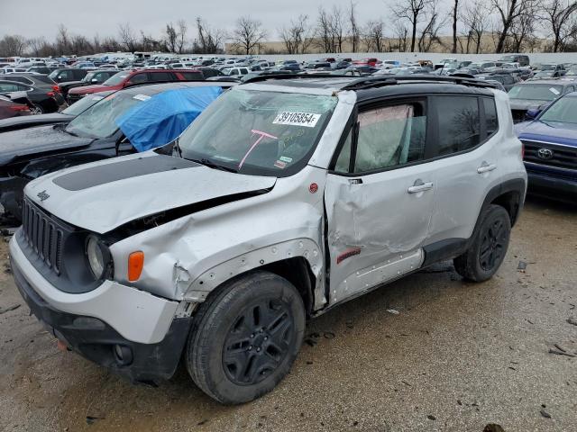 ZACCJBCB4JPG79883 - 2018 JEEP RENEGADE TRAILHAWK SILVER photo 1