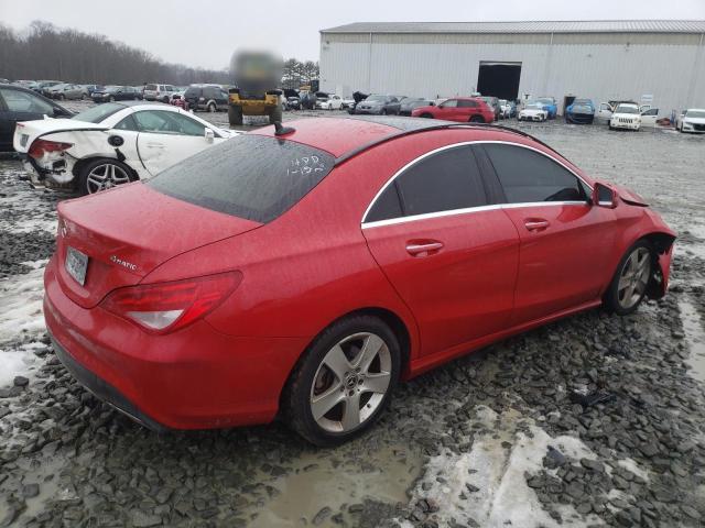 WDDSJ4GB2JN692289 - 2018 MERCEDES-BENZ CLA 250 4MATIC RED photo 3