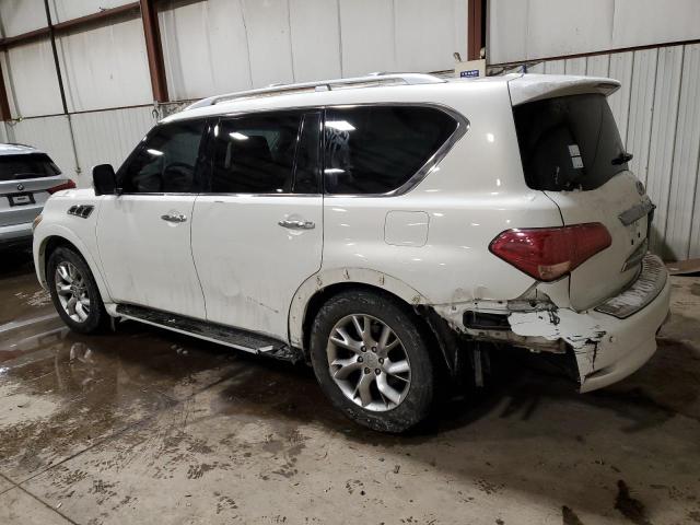 JN8AZ2NE8C9016235 - 2012 INFINITI QX56 WHITE photo 2