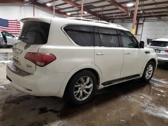 JN8AZ2NE8C9016235 - 2012 INFINITI QX56 WHITE photo 3