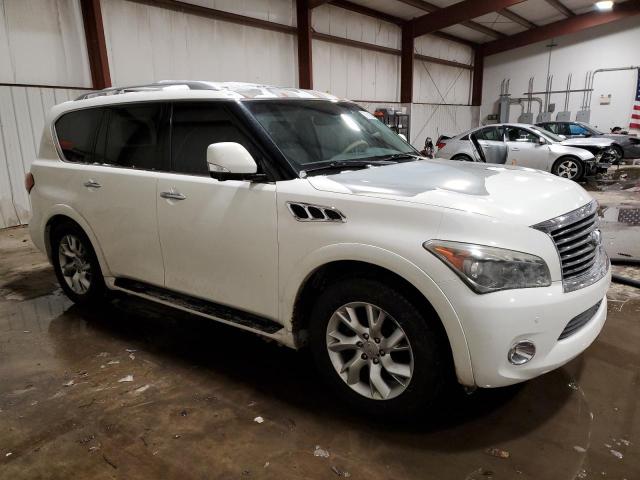 JN8AZ2NE8C9016235 - 2012 INFINITI QX56 WHITE photo 4