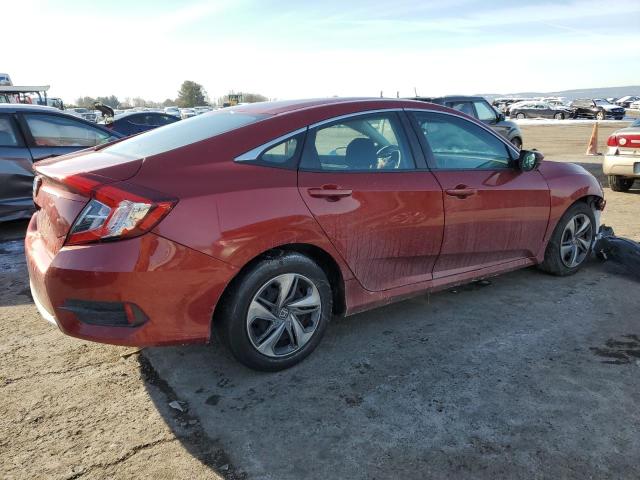 2HGFC2F60KH571223 - 2019 HONDA CIVIC LX RED photo 3