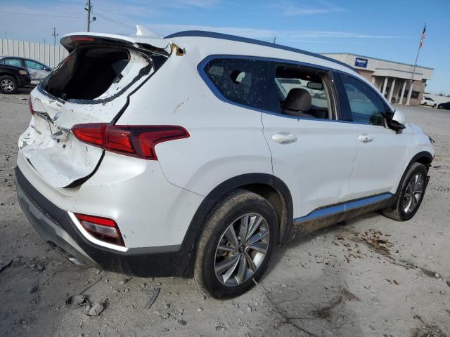 5NMS33AD6LH171116 - 2020 HYUNDAI SANTA FE SEL WHITE photo 3