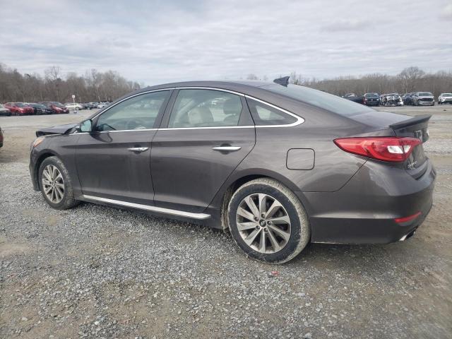 5NPE34AF1GH429037 - 2016 HYUNDAI SONATA SPORT BROWN photo 2