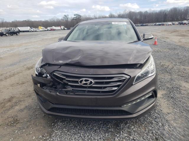 5NPE34AF1GH429037 - 2016 HYUNDAI SONATA SPORT BROWN photo 5